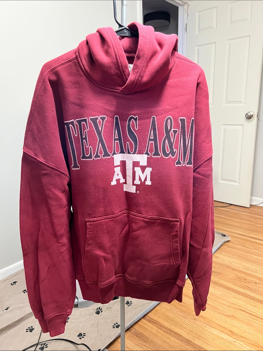 Hollister Texas A&M Maroon Pullover Hoodie